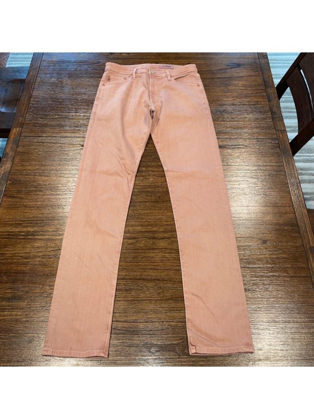 AG Tellis Modern Slim Jean 31x34 Pink Stretch AG-ED Denim Casual 1783DSD 32x34